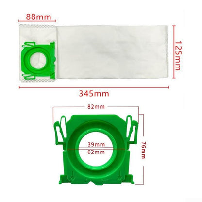 8-PACK 6695AM Vacuum Cleaner Bags for Sebo K X/C/370 Sebo X Series Extra Pet XP2 XP3 AIRBELT K Series Replacement Vacuum Filter Bags