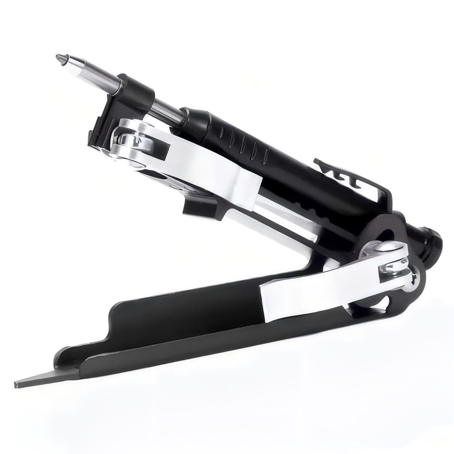 YAKAMOZ Multi-function Scribing Tool with Deep Hole Construction Pencil, Aluminum Alloy Carpenter Woodworking Compass Scriber Precise Contour Scribe Marking Tools