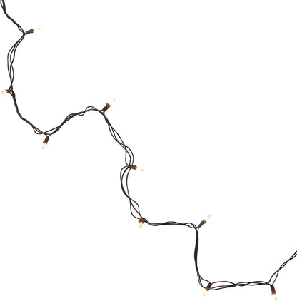 4' 10ct Northlight Mini Incandescent Christmas Lights - Clear - Brown Wire