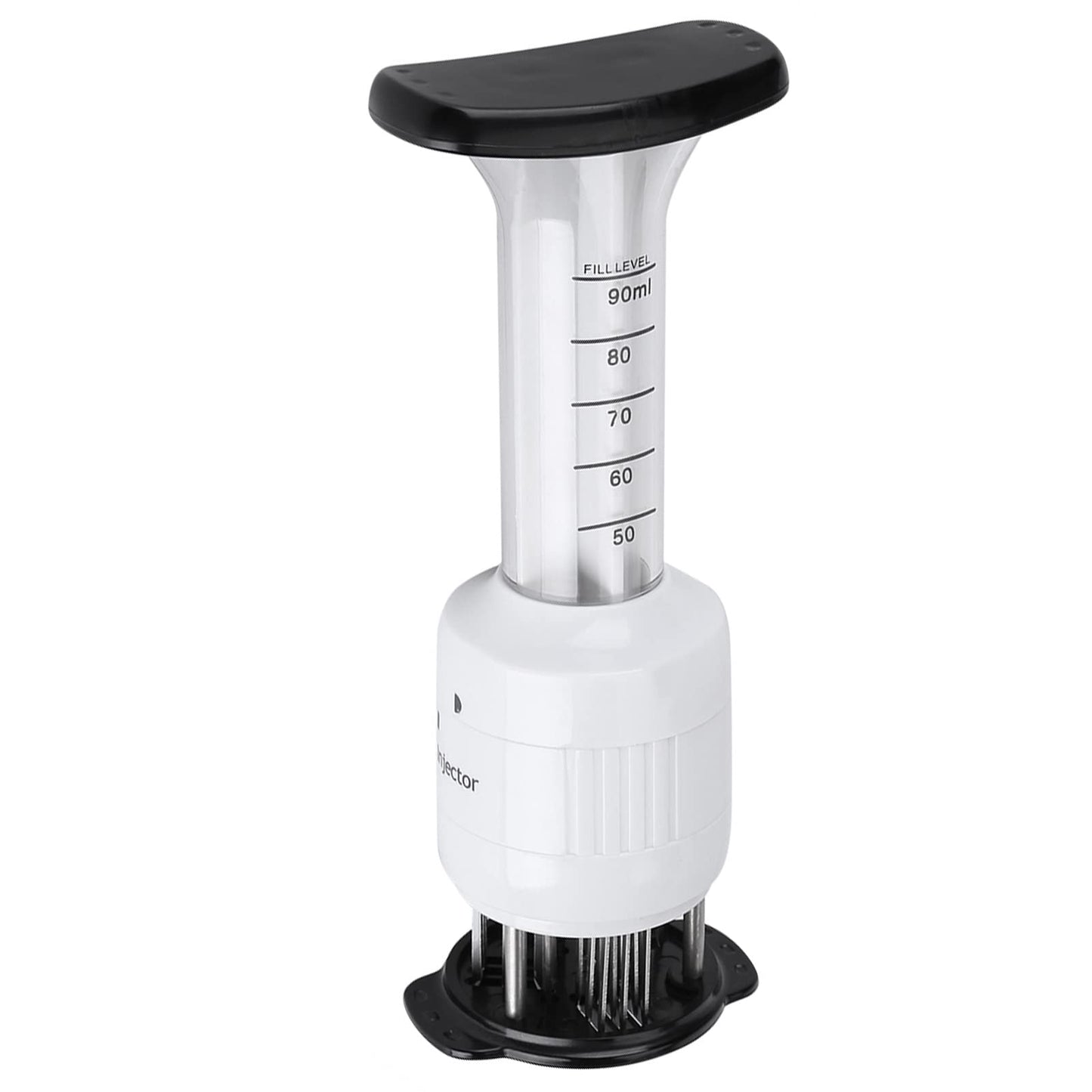Dioche Meat Marinade Needle Injector, 30 and Tenderizer Injector, Steaks Flavor Syringe Cook Kitchen Tool, for BBQ, Turkey, Fish, Brisket, Pork and Chicken