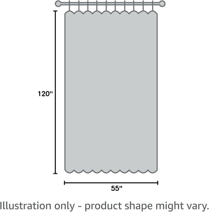 NICETOWN Blackout Curtains - Noise Reducing, Draft Blocking, 120-Inch Length, 2 Panels, Gold Brown