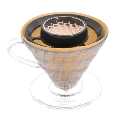 CAFEMASY Pour Over Coffee Drip Assist - V60 & Cone Coffee Filter Accessories for Even Brewing