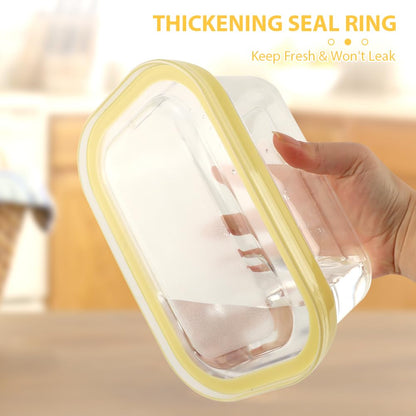 Airtight Butter Slicer Cutter and Keeper, Large Capacity 950ml Butter Keeper with Cutter Slicer For Easy Cutting & Storage, Butte-r Storage Container Dish(COLOR:Yellow)
