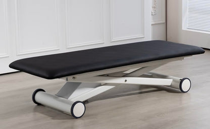 Demixson Electric Treatment Table - Power Hi-Lo Physical Therapy Bed with 17.7"-37" Height Range, 500 lbs Weight Capacity & Seamless Medical Grade Vinyl - for Clinics, Rehab & Chiro (Black)