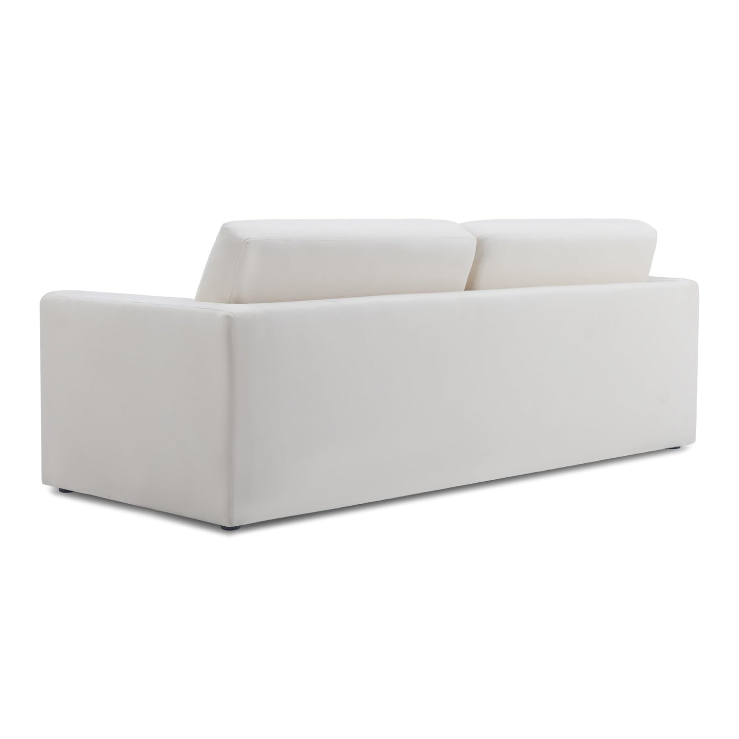 Tov Furniture Ryan Cream Upcycled Linen Sofa Bed