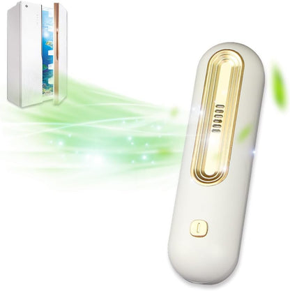 USB Fridge Deodorizer, Rechargeable Portable Refrigerator Purifier, Freshener Odor Eliminator for Car, Closet, More