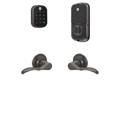 Yale Assure Lock - Wi-Fi Touchscreen Smart Lock with Valdosta Lever