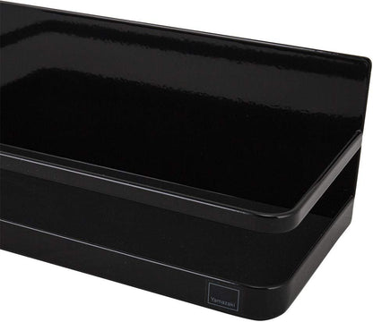 2523 9.6 4.3 3.3 inches (24.5 11 8.5 cm), Yamazaki Magnetic Spice Rack, Black, Approx. W x D x H x x Tower Seasoning