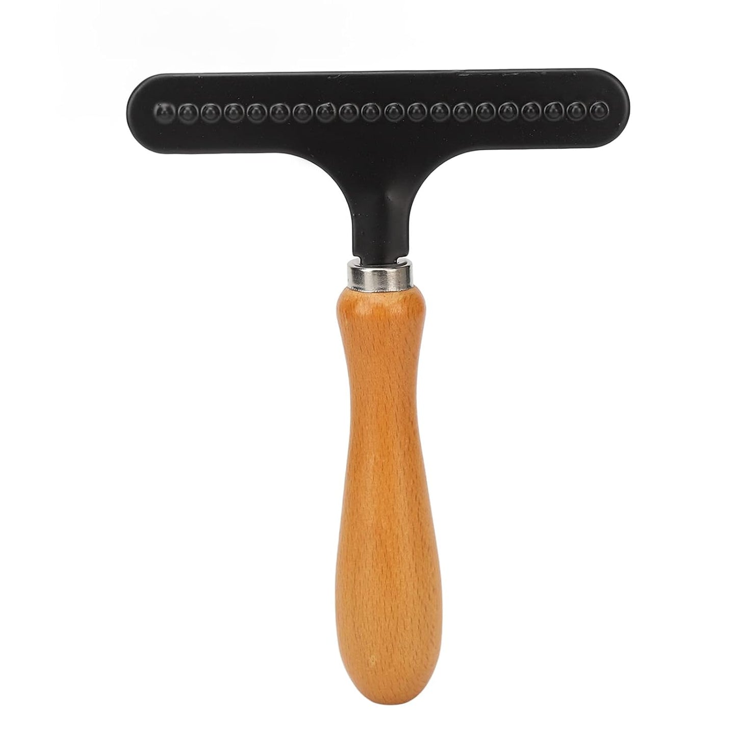 Handheld Carpet Rake, Stainless Steel Grooming Tool for Cleaning Shag Rugs, Portable Carpet Rake