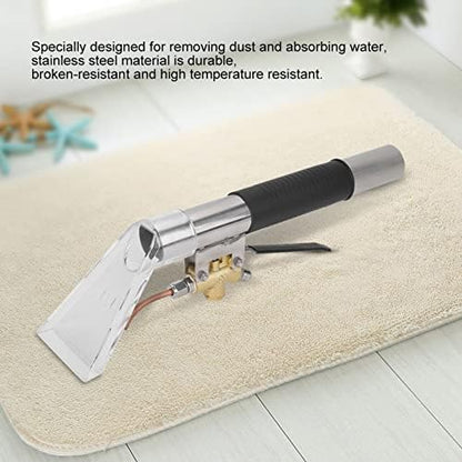 POCREATION Carpet Extractor Wand, Stainless Steel Hand Tool for Upholstery, Great for Spotting