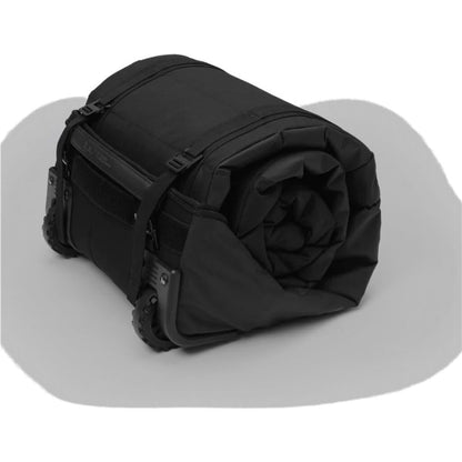 Db Journey Snow Roller Pro - Ski & Snowboard Bag with Wheels, Adjustable Length, Fits Helmet & Skis or Snowboard, Padded, Luggage Attachment System, 127L - Black Out