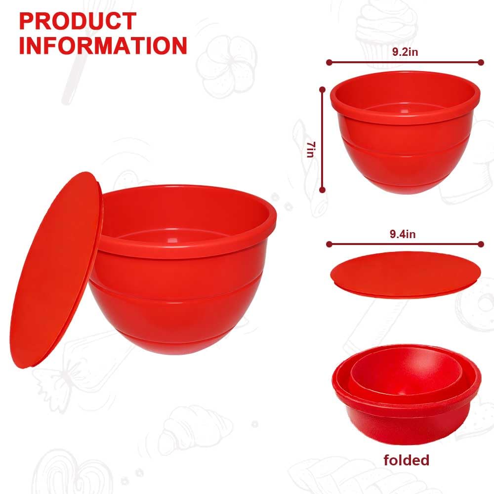 blender accessories and components,3 Pack replacement parts for the blender inner container,5-gallon kitchen blender's silicone inner container, easy to clean(White Red Black)