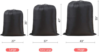 Multipurpose Extra Large Laundry Storage Bag, 27"x35", Blue
