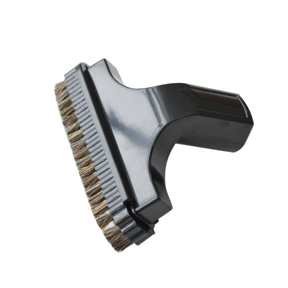 EZ SPARES Vacuum Cleaner Universal 1 1/4 inches (32mm) Soft Horsehair Mirror Simple Sense Brush Fits Most Brand 6-inch Accepting 1.25'' Attachment