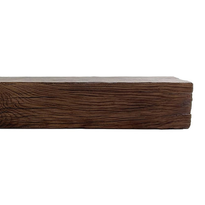 Thermastone 60 Inch Concrete Fireplace Mantel Shelf | Classic Style | Non-Combustible & Heat Resistant | Indoor or Outdoor Use | ProCoat Coating for Heavy-Duty Protection | Lighter Weight