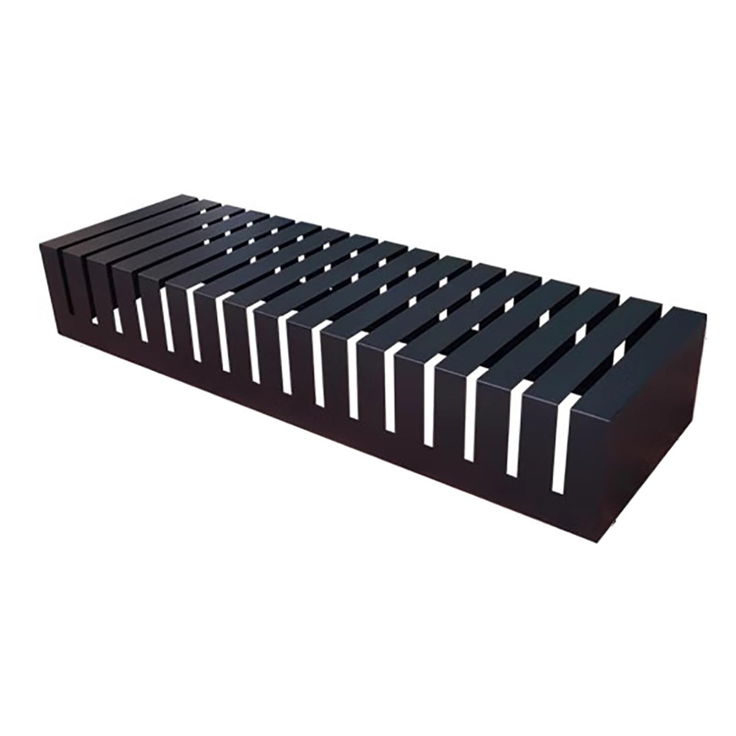 Elitix Waterfall Tile Sample Display Metal Rack, All-in-one Ceramic Tile Display Stand with 13 16 Card Slots, Wooden Boards Organizer Shelf for Retail Stores(Black,120x38x20cm)