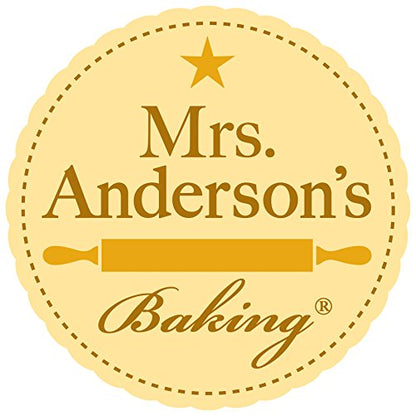Mrs. Anderson's Baking Hand Crank Flour Sifter, Stainless Steel, 1-Cup Capacity, For Breaking Up Clumps And Aerating Flour And Powdered Sugar