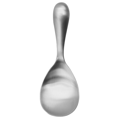 2 Pack Stainless Steel Rice Spoons, 8 Inch Thickened Heat Resistant Serving Spoon, Cooking Spoon for Kitchen Utensils