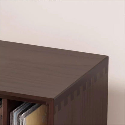 uP9sF2mD DVD Shelf Organizer Vinyl Record Cabinet with Drawers Large Capacity Living Room CD Magazine Storage Rack CD Storage Rack