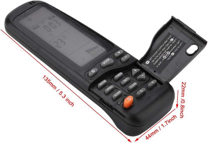 RC-3 25 in 1 Air Conditioner Remote Control Replacement for Electra/Airwell/Emailair/Elco, RC YKR-M/001E, RC-3