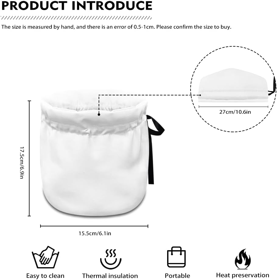 Kettle Cover Teapot Cozy, Insulated Breakfast Pot Cover, 2Pcs Set with Elastic Band for Household, Cactus and Purple