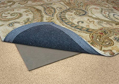 Deluxe Non-skid Area Rug Pad - 2-Feet by 8-Feet
