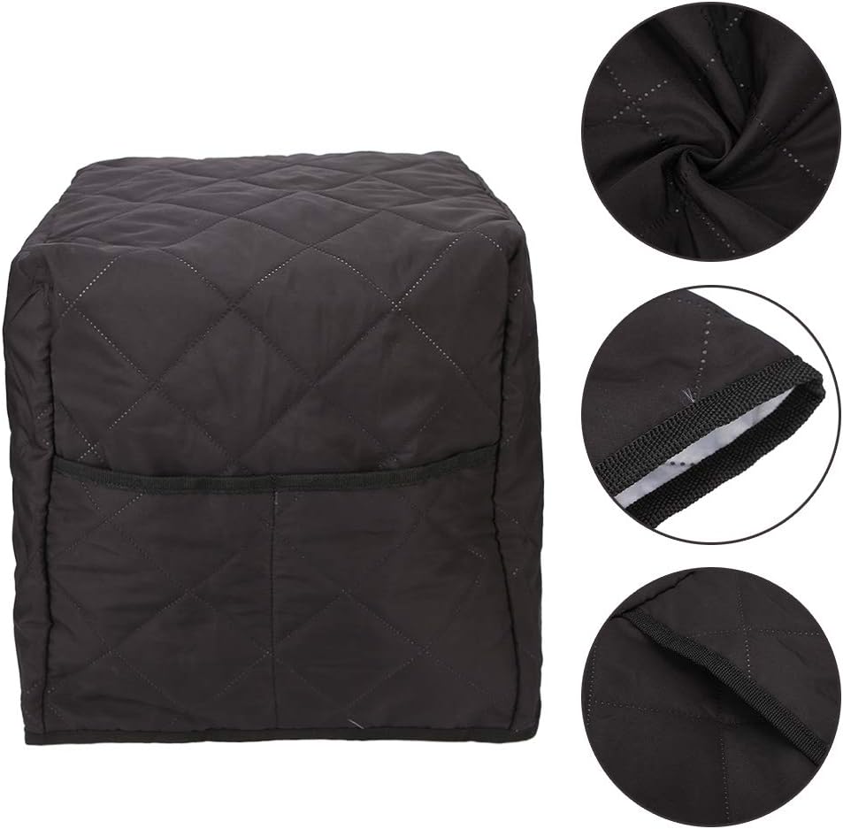 Coffee Machine Cover, Soft Cotton Dust Cover, Adjustable Fit, Washable Cleaning, Fine Workmanship for Home Kitchens &