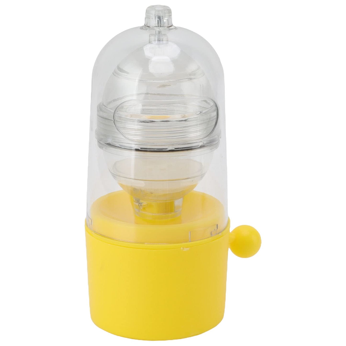 Zerodis Egg Spinner, Pulling Rope Detachable Plastic Dishwasher Washable Manual Golden Egg Shakers, Egg White and Yolk Spin Mixer Egg Scrambler for Making Hard Boiled Golden Eggs