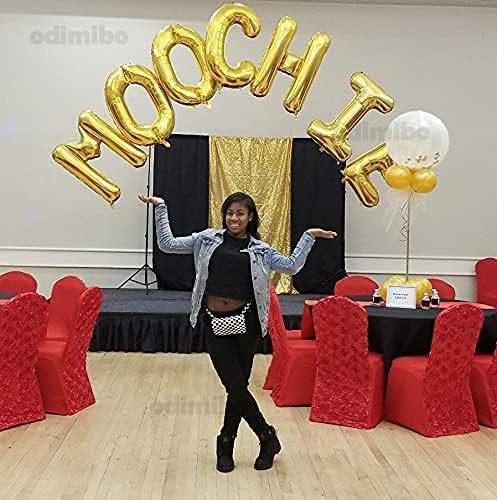40 Inch Large Gold Letter D Foil Balloons Helium Mylar Balloon for Birthday Party Decoration - Gold-D