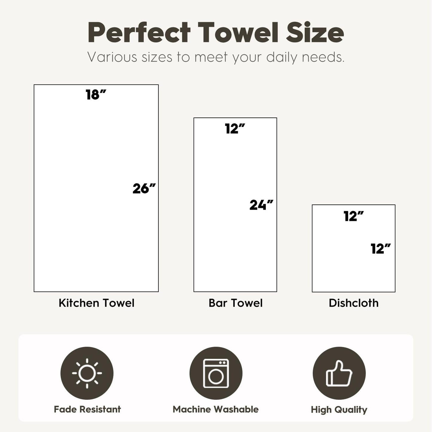18x26 Inch Set 4 Artoid Mode Black Xmas Tree Snowman Merry Christmas Kitchen Towels, Quick Dry Microfiber Cloth Dish