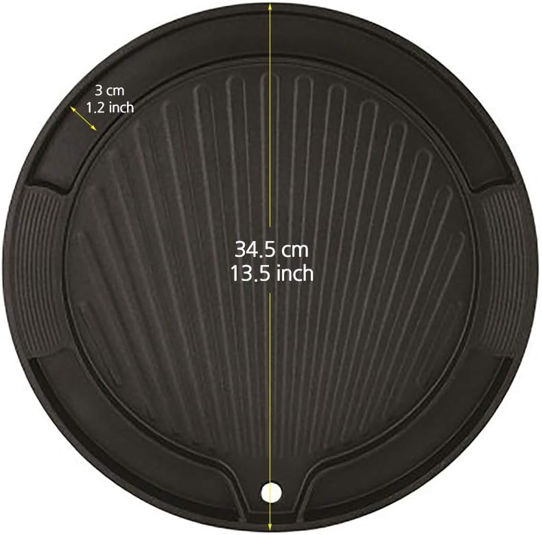 UPIT Korean BBQ Egg Grill Pan - Even Heating and Easy to Clean, Perfect for Pork Belly