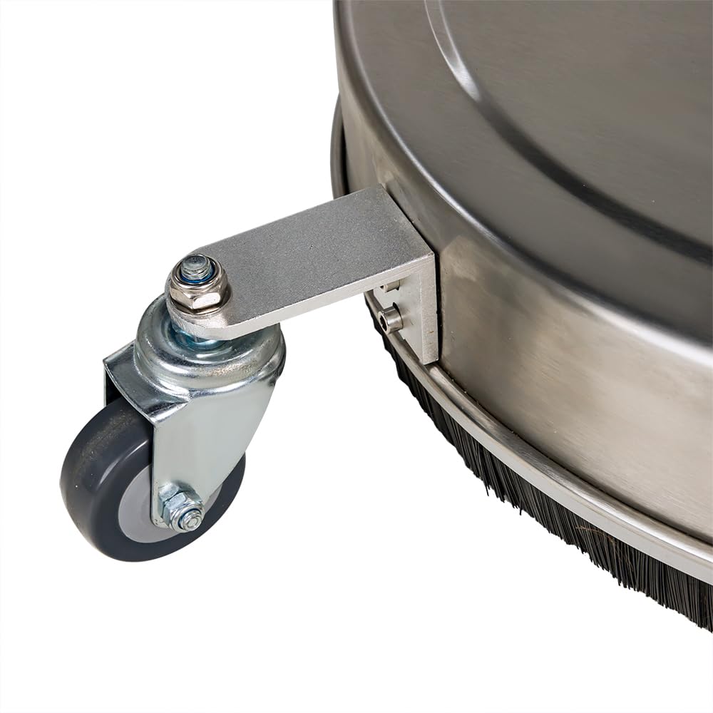 cciyu 20 Inch Stainless Steel Surface Cleaner Pressure Washer Attachments 3/8" Quick Connector