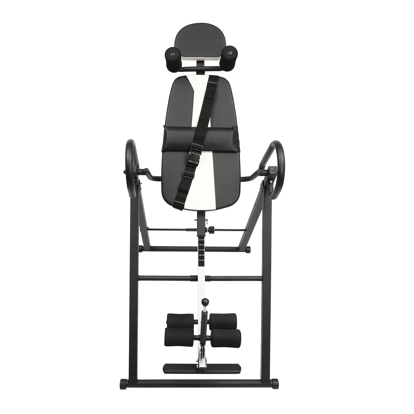 SEANESZTI Heavy Duty Inversion Table, 330 lbs Capacity Strength Training Inversion Equipment, Back Stretcher Inversion Table for Back Pain Therapy Training with Safe Belt & Comfortable Ankle Holders