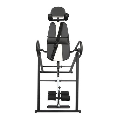 SEANESZTI Heavy Duty Inversion Table, 330 lbs Capacity Strength Training Inversion Equipment, Back Stretcher Inversion Table for Back Pain Therapy Training with Safe Belt & Comfortable Ankle Holders