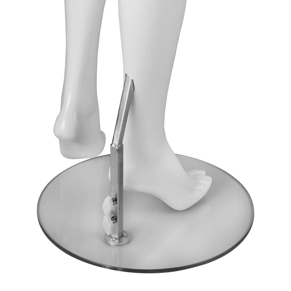 Full Body Mannequin in Premium Fiberglass Glossy White