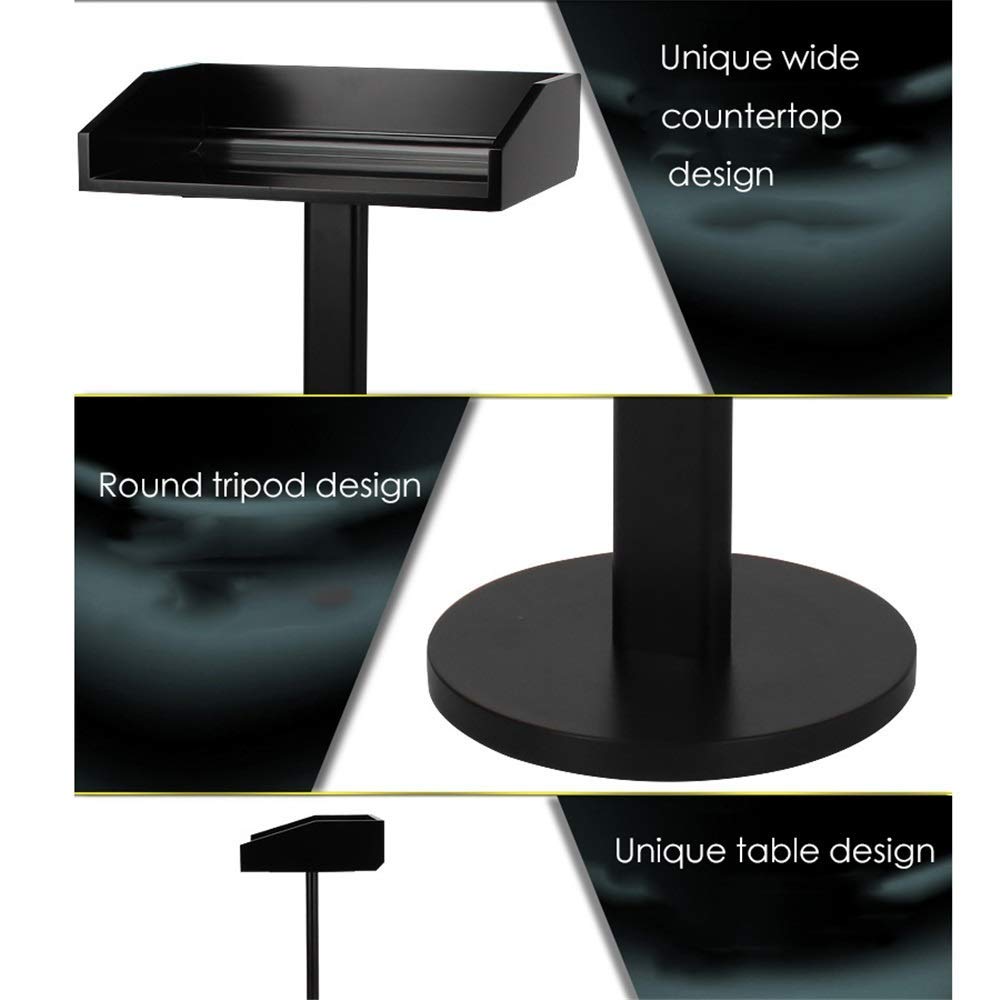 CAMBOS Lectern Podium Stand, Lectern Podium Stand,Lectern Podium Welcome Table Speaking Stage Master of Ceremonies for Hotel Restaurant Entrance