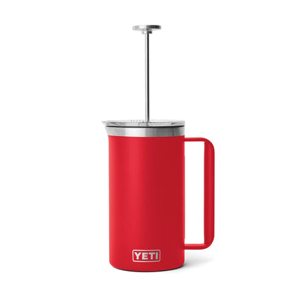 YETI Rambler 34 oz. French Press Coffee Maker, Rescue Red