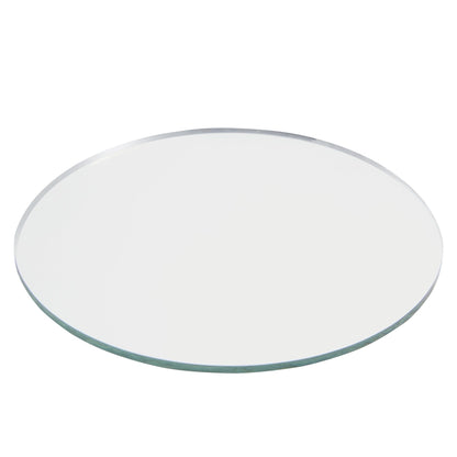 Juvale Glass Mirror Tiles for Crafts - 3 in, Round, Transparent, 50-Pack - Craft Mirrors for DIY & Home Decor