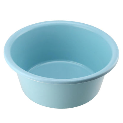 MUKLEI 12 Pack Round Plastic Wash Basin, 10x4 Inch Portable Small Plastic Washtub, Stackable Dish Tub for Home Kitchen Camping Outdoor Indoor