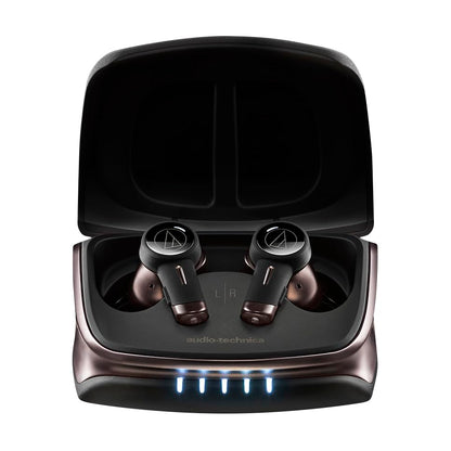 Audio-Technica ATH-TWX9 Wireless Earbuds, Premium Listening Experience with Bluetooth Wireless, Noise-Cancellation, High-Resolution Drivers with Innovative Acoustic Technology