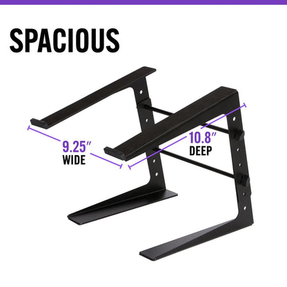 OnStage On-Stage LPT5000 Laptop Computer Stand, Black