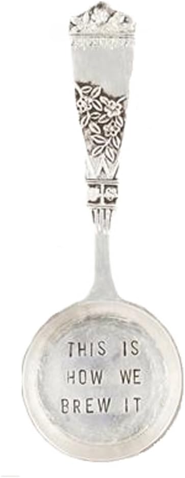 Mud Pie Brew it Coffee Scoop, Silver