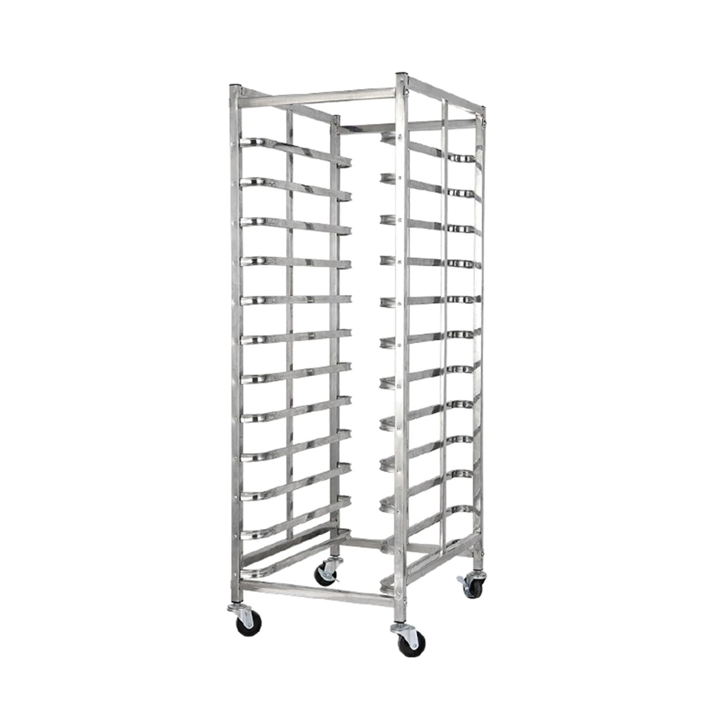 12-Tier Rolling Bakery Rack, Heavy-Duty Cooling Cart, Versatile Drying Rack for Home & Commercial Baking, Ideal for Cooking, Food Prep & Kitchen Organization