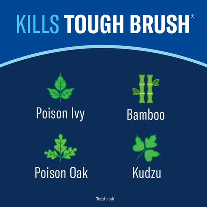 BioAdvanced Brush Killer Plus - Ready-to-Use Weed Killer Spray | 1 Gallon for Tough Brush & Poison Ivy Control