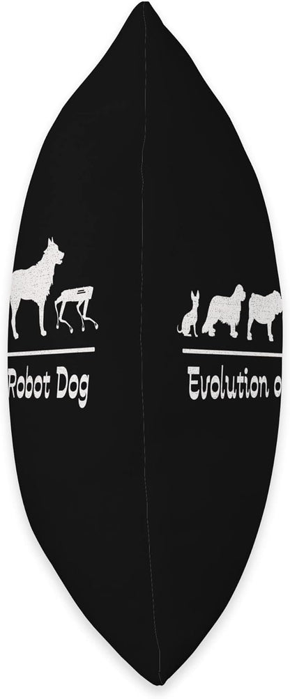 Drone Dog Toy Programmer Coding Automation Canine Robotics Throw Pillow, 18x18, Multicolor