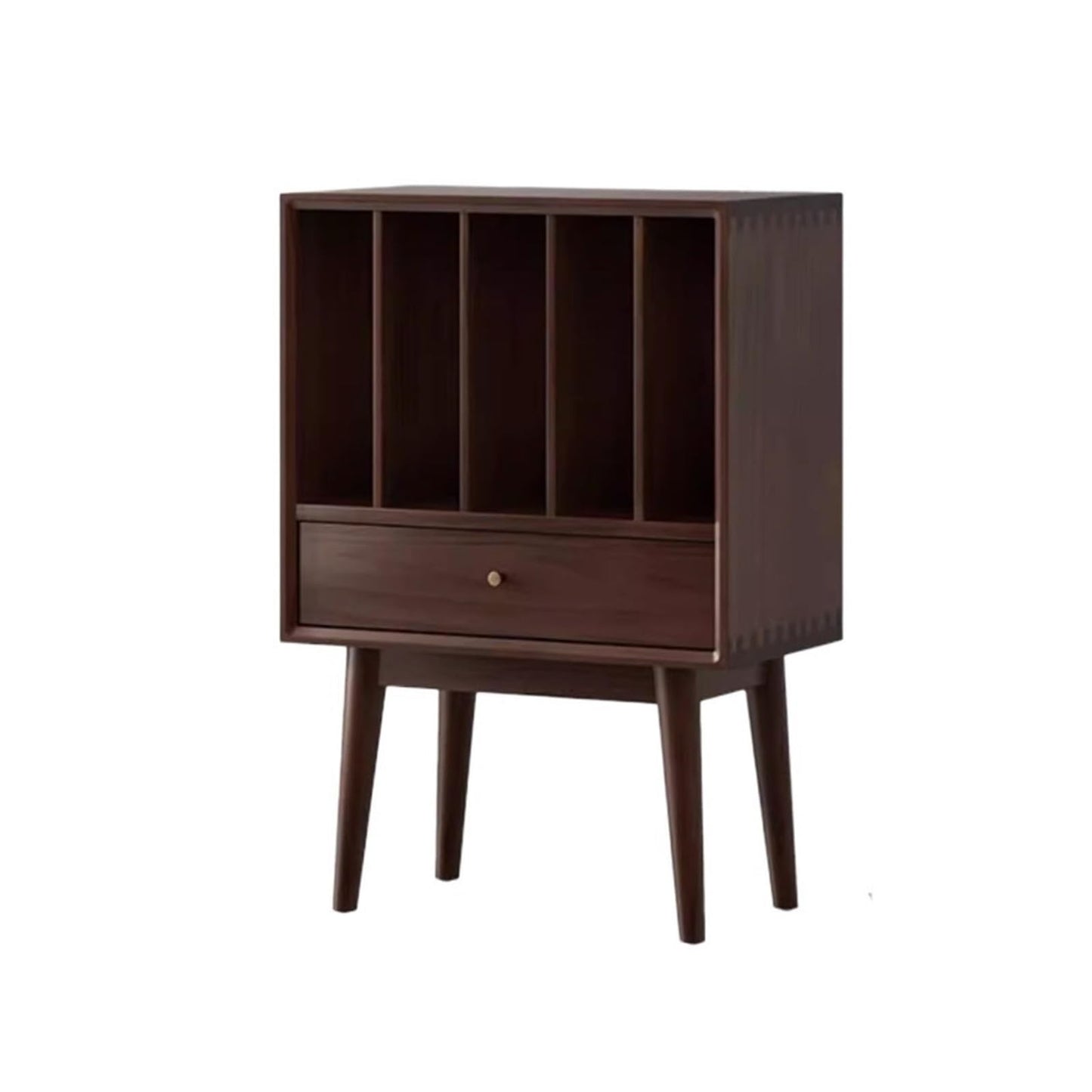 uP9sF2mD DVD Shelf Organizer Vinyl Record Cabinet with Drawers Large Capacity Living Room CD Magazine Storage Rack CD Storage Rack
