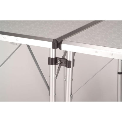 Coleman 4-in-1 Outdoor Folding Table, Lightweight Camping Table with 3 Adjustable Heights & Carry Handle, Great for Patio/Deck, Camping, Tailgating, & More
