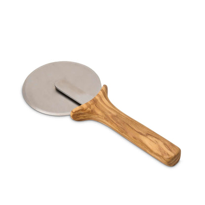 Fantes Italian Olivewood Pizza Wheel, Stainless Steel and Italian Olivewood, The Italian Market Original since 1906