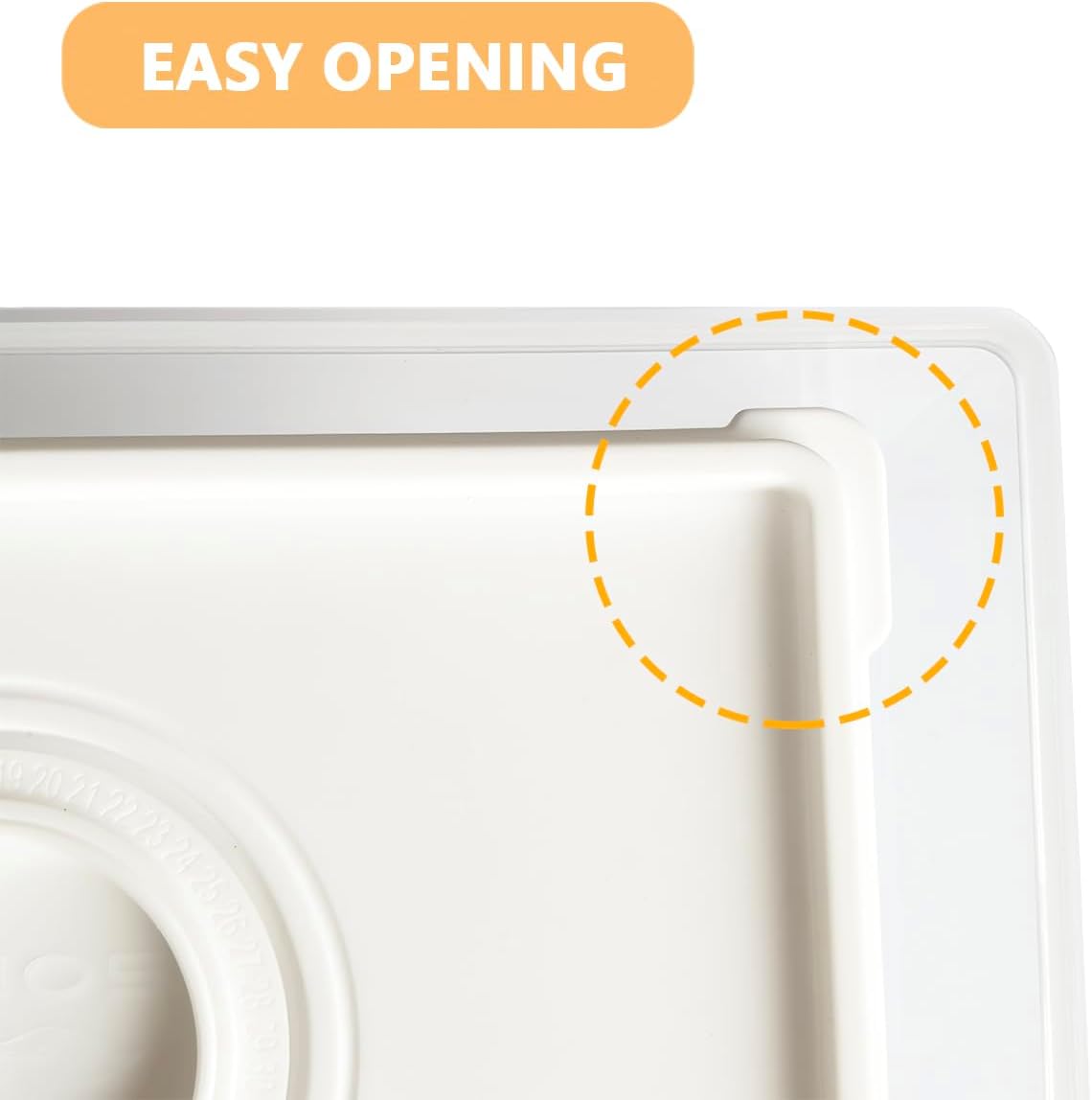 Vellsenne Sliced Cheese Container with Time Recording - Block Cheeses Storage Container for Fridge Cream Cheese Sliced