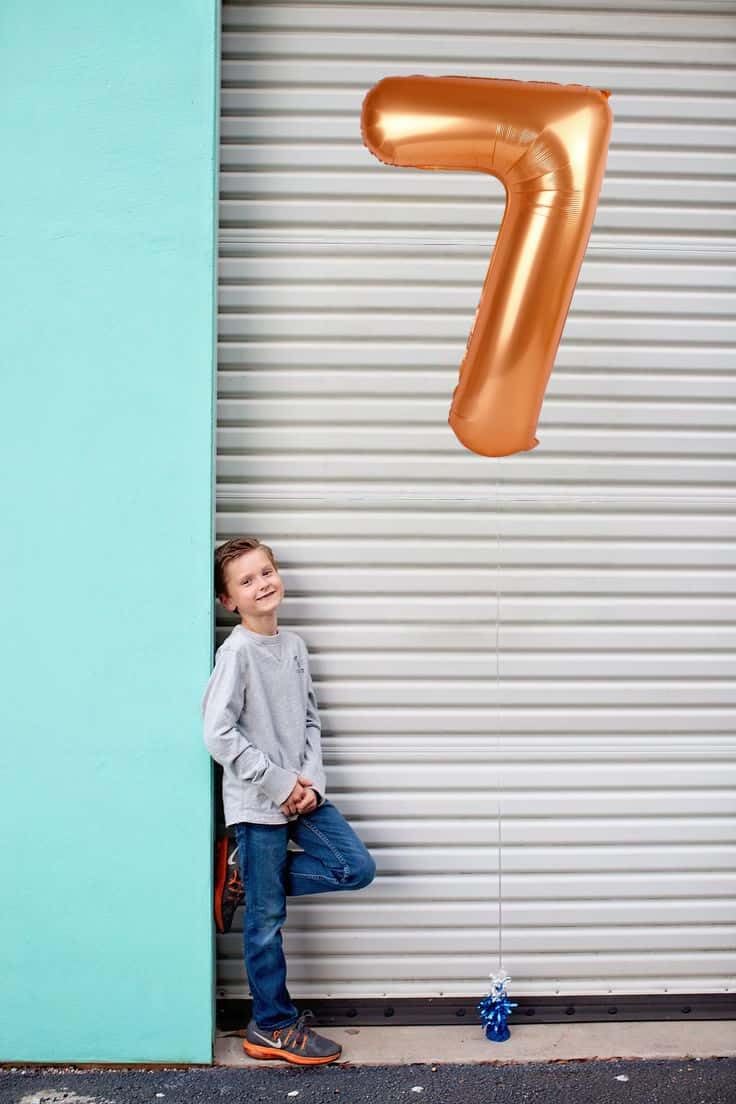 Orange Number 0 Balloon - 40 Inch Birthday Decoration for Milestone Celebrations
